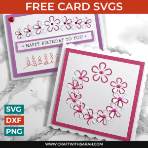 Flower Cut & Tuck Cards