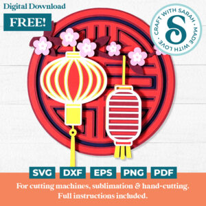 Chinese Lanterns SVG