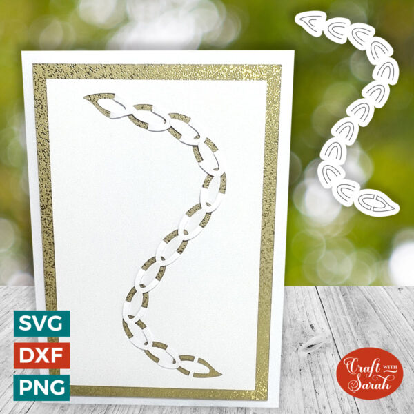 Chain Cut & Tuck Card