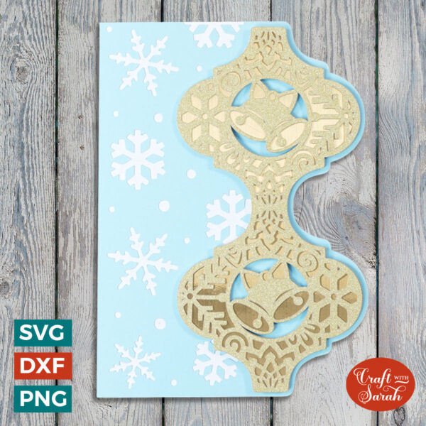 Christmas Bells Side Edge Card