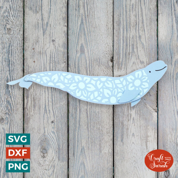 Beluga Whale SVG