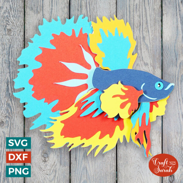 Betta Fish SVG