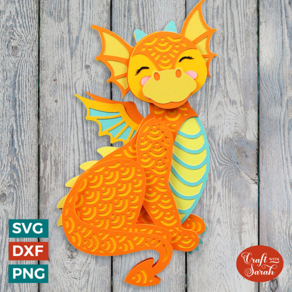 Cute Dragon SVG