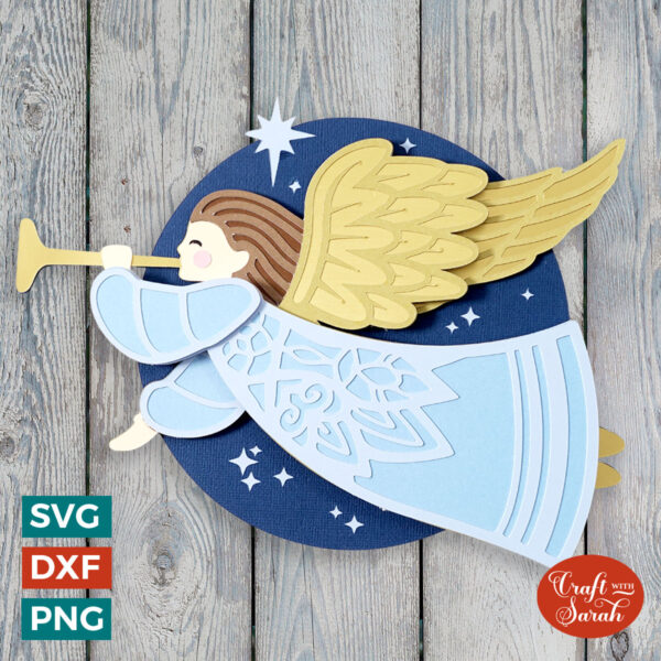 Flying Christmas Angel