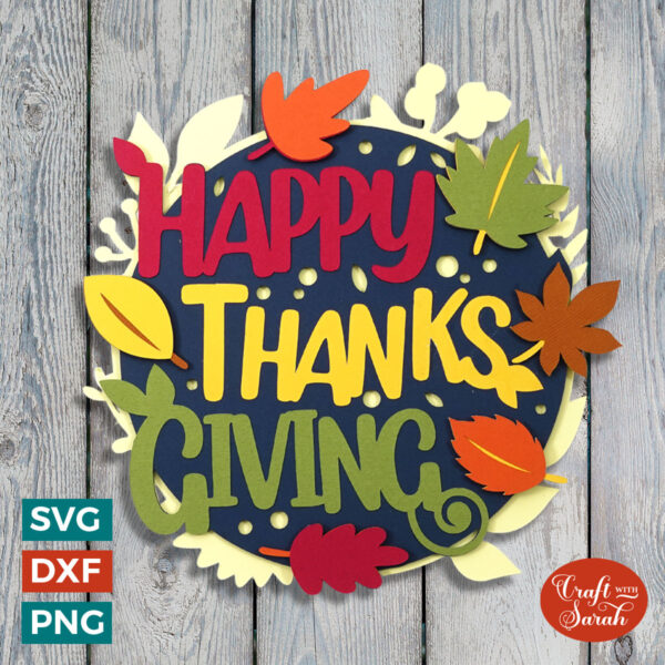 Happy Thanksgiving SVG