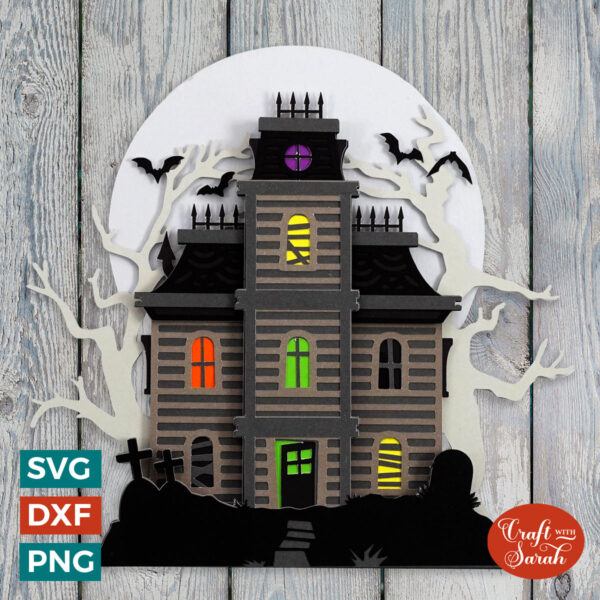 Haunted House SVG