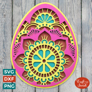 Easter Egg Mandala SVG