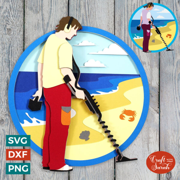 Metal Detecting SVG (Detectorists)