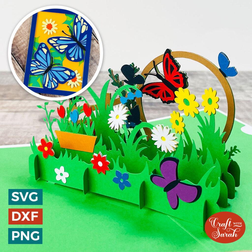 Butterfly Pop Up Card - Craft with Sarah