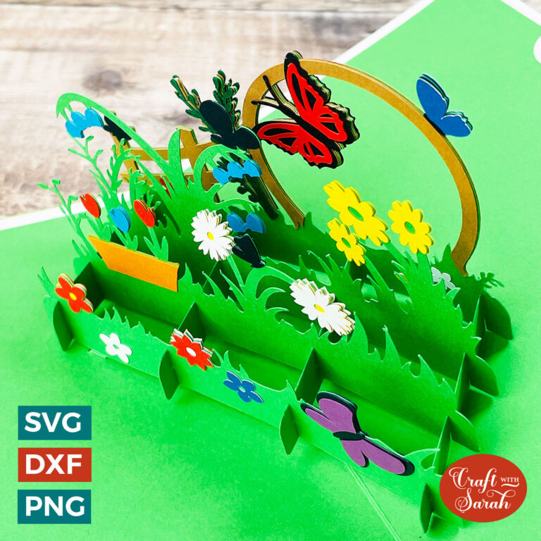 Butterfly Pop Up Card - Craft with Sarah