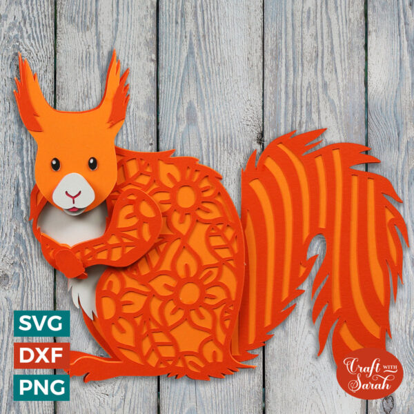 Red Squirrel SVG