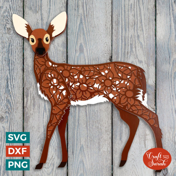 Spotted Fawn SVG