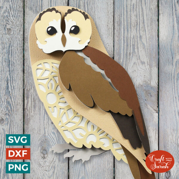 Tawny Owl SVG