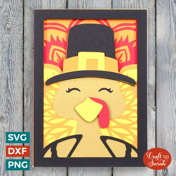 Thanksgiving Turkey Card