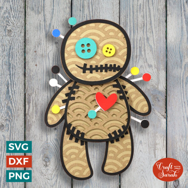 Voodoo Doll SVG