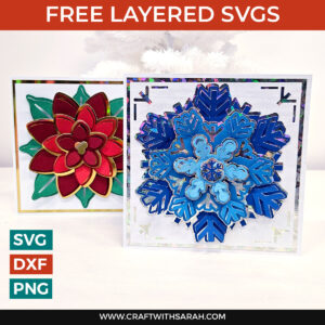 Christmas Bend Out Cards