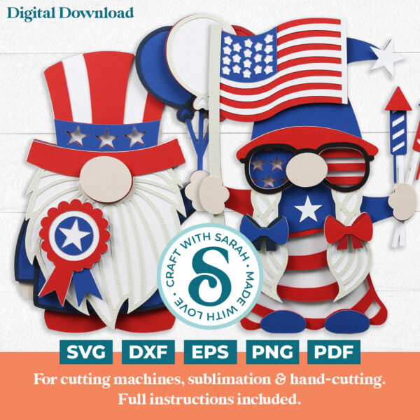4th July Gnomes