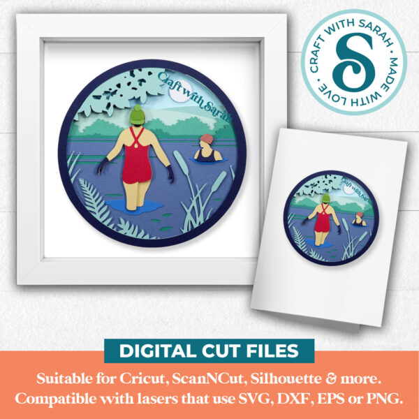 Wild Swimming SVG - Image 2