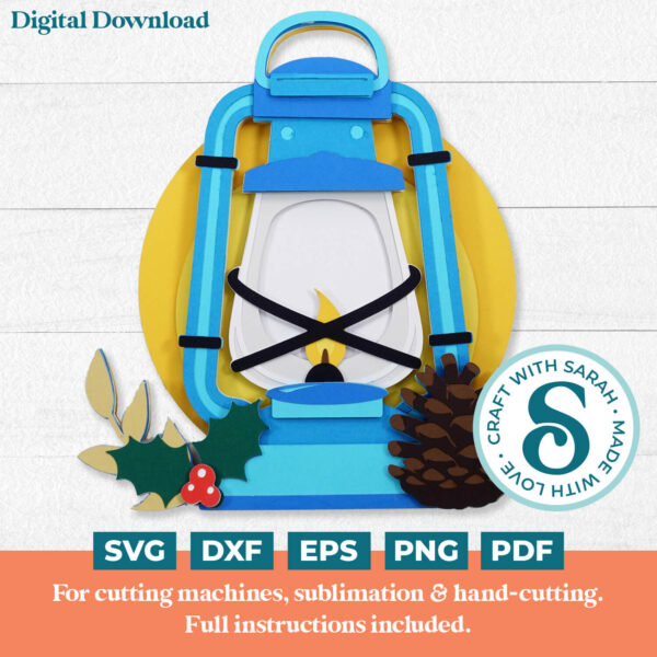 Winter Lamp SVG