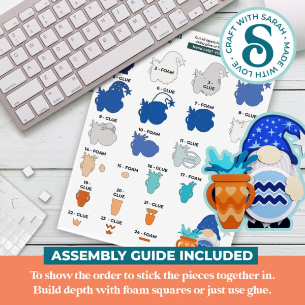 Aquarius Gnome SVGs - Image 3