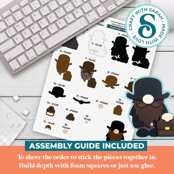 Secret Agent Gnome SVGs - Image 3