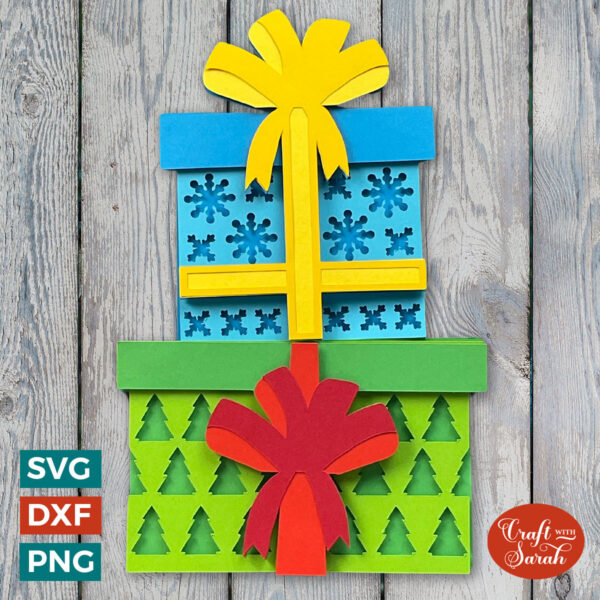 Christmas Presents SVG (Pile of Gifts)