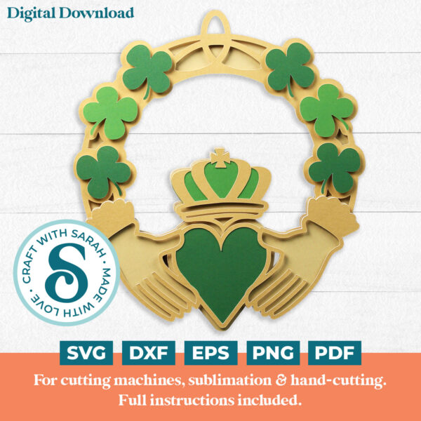 Claddagh Symbol SVG