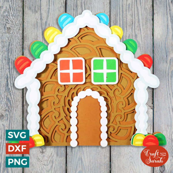 Gingerbread House SVG