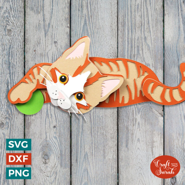 Kitten SVG - Ginger
