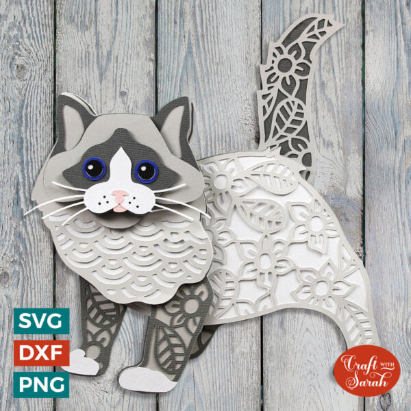 Kitten SVG - Ragdoll