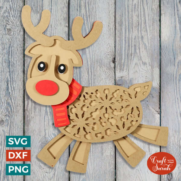 Christmas Reindeer SVG