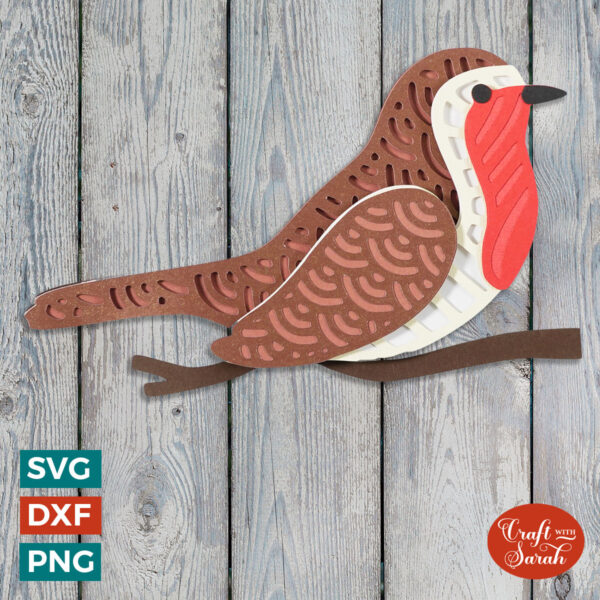 Christmas Robin SVG