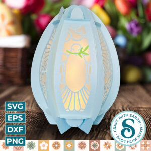 Dove Easter Egg Lantern