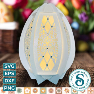 Filigree Easter Egg Lantern