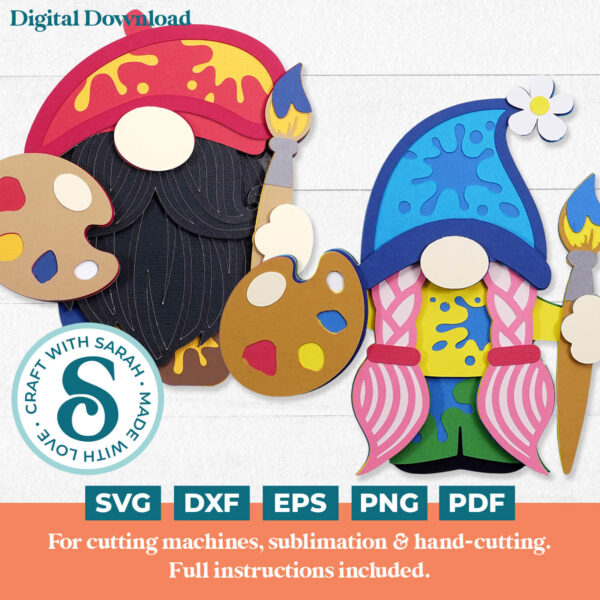 Artist Gnome SVGs
