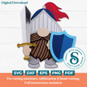Medieval Gnome SVG - Male