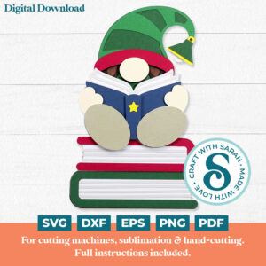 Reading Gnome SVG - Female