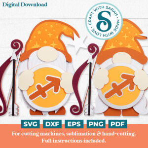 Sagittarius Gnome SVGs