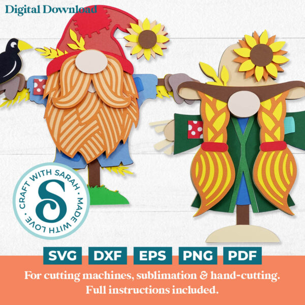 Scarecrow Gnome SVGs