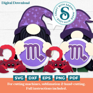 Scorpio Gnome SVGs