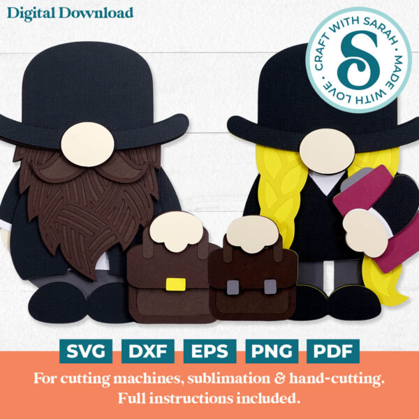 Secret Agent Gnome SVGs
