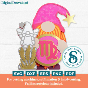 Virgo Gnome SVG - Male
