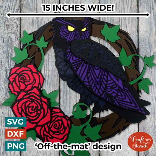 Halloween Wreath SVG