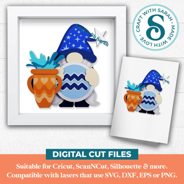 Aquarius Gnome SVGs - Image 2