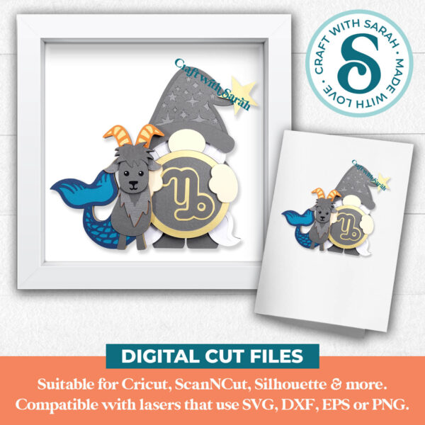 Capricorn Gnome SVGs - Image 2