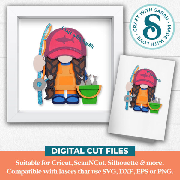 Fishing Gnome SVGs - Image 2