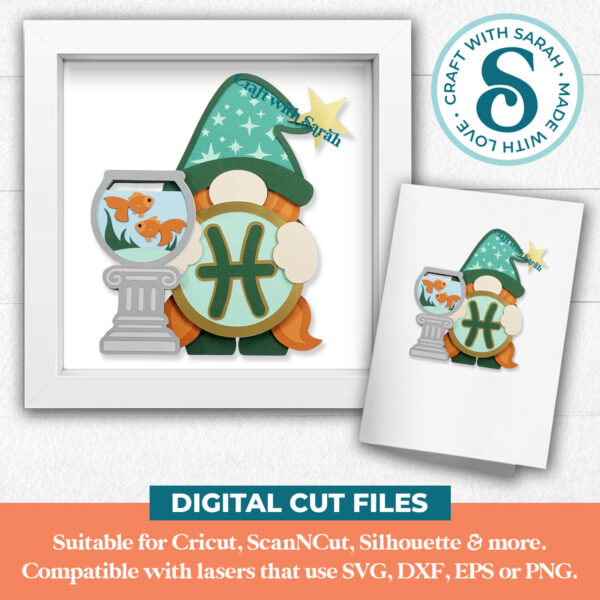 Pisces Gnome SVGs - Image 2