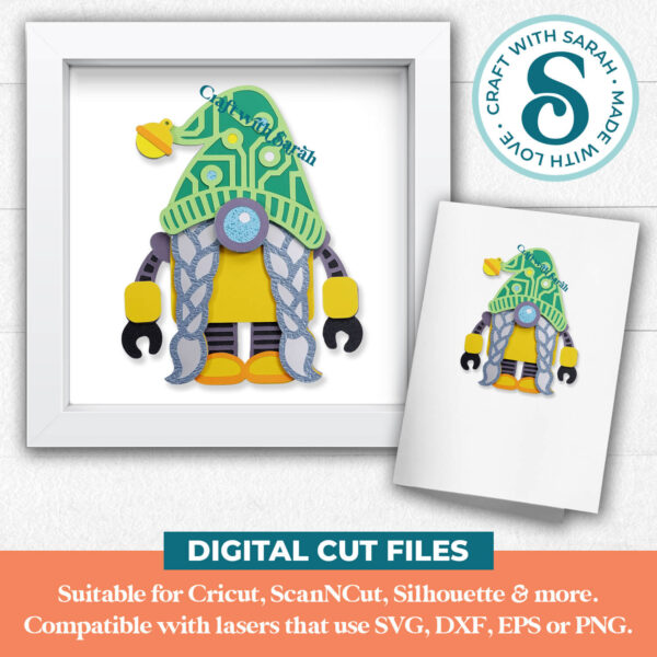 Robot Gnome SVGs - Image 2
