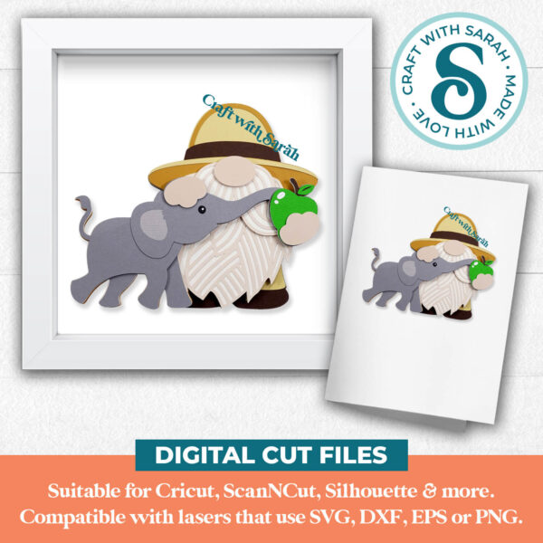 Safari Gnome SVG - Male - Image 2