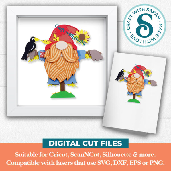 Scarecrow Gnome SVGs - Image 3